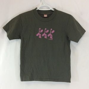 Westbeach Graphic Tee Forest Green T-Shirt Womens M